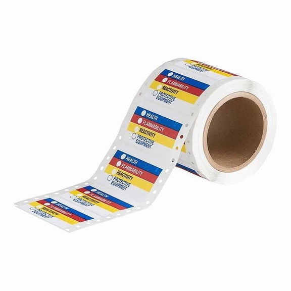 Brady HMIG Label,3 In. W,1-7/8 In. H,PK500 99192