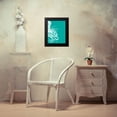 thumbnail image 4 of Fab Funky 15x18 Black Modern Framed Museum Art Print Titled - Octopus Green and Cream b, 4 of 5
