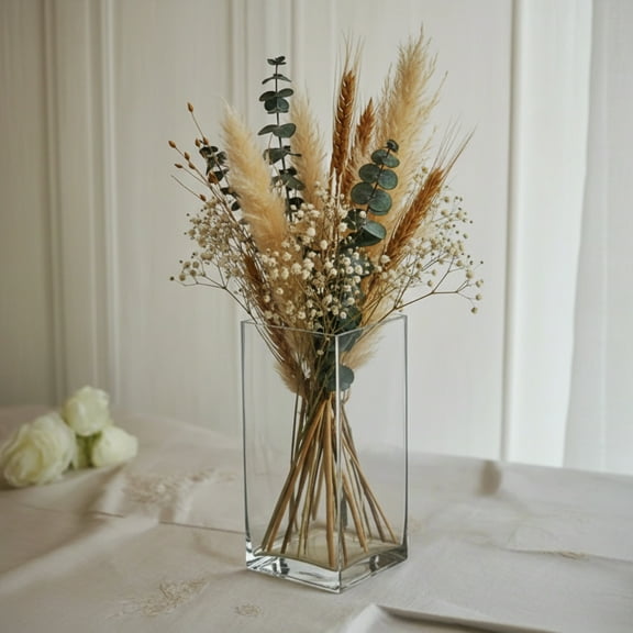 Clario Square Glass Vase