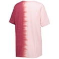 thumbnail image 3 of Women's Gameday Couture Crimson Oklahoma Sooners Find Your Groove Split-Dye T-Shirt, 3 of 3