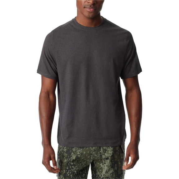 BASS OUTDOOR Mens Core Performance Basic T-Shirt, Black, Small