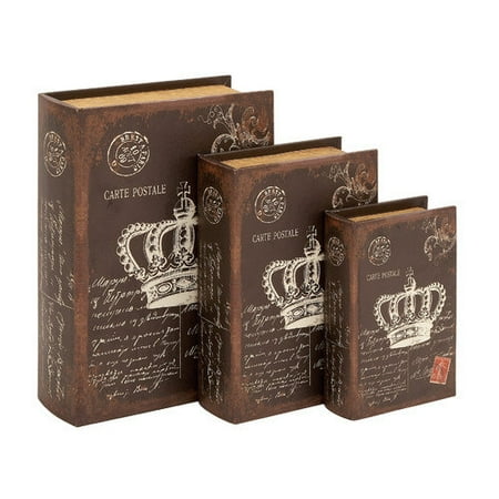 Woodland Imports 3 Piece Book Box Set