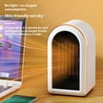 thumbnail image 5 of 2024 Upgraded Portable Space Heater Indoor Small Personal Ceramic Whole Room Heater For Bedroom Desk Table Heater Fan Power Energy Efficient 4 Tech UL Overheat Dump Auto Shut Off, 5 of 8