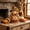 64#C, variant on Fall Scarecrow Pumpkin Figurine Set 3 Piece, Resin Tabletop Decor with Welcome Fall and Happy Signs, Vintage Straw Maple Sunflower Statue for Mantel Shelf and Porch, Thanksgiving Halloween Gift