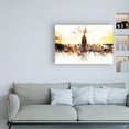 thumbnail image 3 of Trademark Fine Art 'NYC Watercolor Collection - Sunset Skyline' Canvas Art by Philippe Hugonnard, 3 of 3