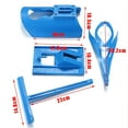 thumbnail image 5 of Kit de ayuda para calcetines deslizantes para calcetines, ayudante para calcetines, sin flexión, estiramiento para embarazo y lesiones, herramienta para vivir, color azul, 1 ud., 5 of 5