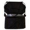 Hilason Steel Portable Folding Horse Feeder Adjustable Black