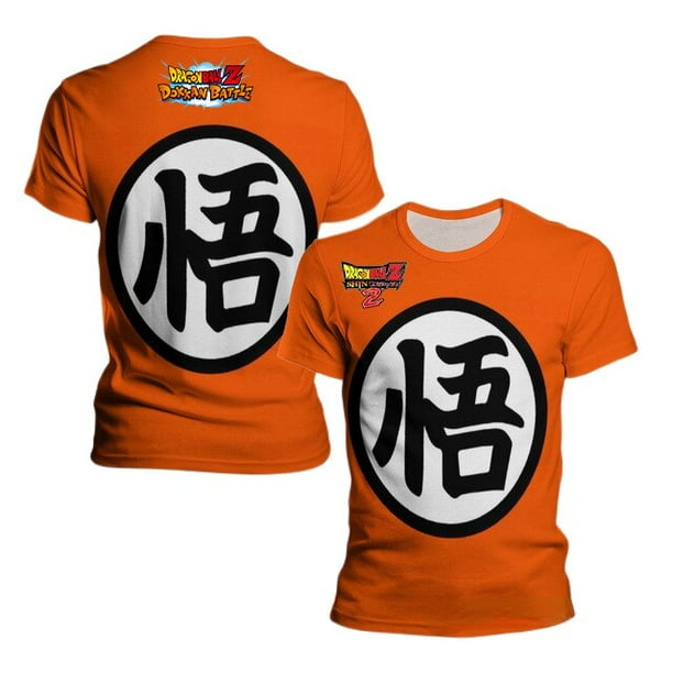 Camisetas de Goku de Dragon Ball para hombre Tops de manga corta con estampado Moda para todos los dias camiseta de gran tamano ropa de verano Walmart en linea