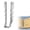 Silver-20Pcs 2x10, variant on 20 2x4 Joist Hanger Lu26 18 Gauge Double Shear Face Mount Hurricane Ties For Rafters Tie Brackets Great Floor Deck And Ceiling Joists