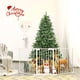 thumbnail image 5 of Costway Verja de Metal 5 en 1 Regulable para Niños Cerca Barrera de Seguridad con Puerta para Chimenea Mascotas Blanco 58 x 74 cm, 5 of 10