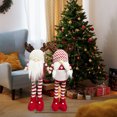 thumbnail image 4 of Irfora Decoración navideña Adorno de muñeco de elfo de Papá Noel Adorno de muñeco coleccionable de escritorio Gnomo sueco Muñeco de peluche Regalo de Navidad Festivales Festivales Decoraciones Irfora Adorno de muñeca, 4 of 7
