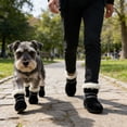 thumbnail image 6 of Soft Non Slip Dog Walking Shoes Waterproof Rain Boots Adjustable Pet Paw Protectors Breathable Dog Booties for Indoor Home Outdoor Walks Rainy Days Travel for Dogs Puppies Pet Outdoor Supplies, 6 of 6