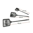 thumbnail image 2 of TABLZONE 3-Pack Black Nylon Carp Fishing Landing Nets Lightweight Fish Catching Nets, 2 of 8