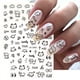 thumbnail image 2 of Pegatinas de dibujos animados en 3D para uñas de gato, calcomanía de manicura con diseño de tatuaje, Kawaii, cachorro, perro, Graffiti, animales, serie, nuevo, 2 of 4