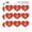 Opaque, variant on I'm Nuts About You Love Funny Humor Heart Shaped Planner Calendar Scrapbook Craft Stickers