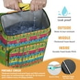 thumbnail image 3 of Tribal Rustic Cooler Backpack - 20L Insulated Leakproof Bag, Artistic Design for Beach, 3 of 5