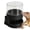 black, variant on Pet Water Fountain with PC and PE Construction, Compact Design for Easy Placement, Quiet Circulation for Daily Hydration