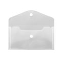 thumbnail image 1 of Langgg Stationery Storage PP Bag Cards Files Paper Pencil Eraser Storage Organizer Case Pouch, Transparent, Horizontal Type, 1 of 6