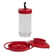 First Nature Hummingbird Feeder, 16 oz, Red, Plastic