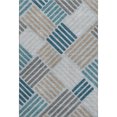 thumbnail image 2 of Addison Rugs Mayfield Premium Machine Washable Transitional Geometric Teal Rectangle Rug, 10' x 14', 2 of 6