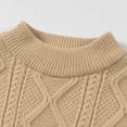 thumbnail image 7 of Men's Sweater Korean Style Knit Pullover Base Layer Casual Long Sleeve Top for Men, 7 of 7