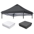 thumbnail image 1 of Cubierta de Reemplazo para Carpa 8x8 pies Impermeable de Poliéster Gris, 1 of 8