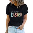 thumbnail image 2 of LSLJS T-shirt à Col Rond Imprimé Pollution pour Femmes Mode et Confortable Haut à Manches Courtes Col Rond, Cadeaux pour Femmes, 2 of 7