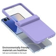 thumbnail image 5 of Allytechgroup Galaxy Z Flip 7 Case with Screen Protector, Compatible with Magsafe Hinge Protection Anti-Scratch Stylish Slim Fit Shell Shockproof Phone Case for Samsung Galaxy Z Flip 7, Purple, 5 of 5