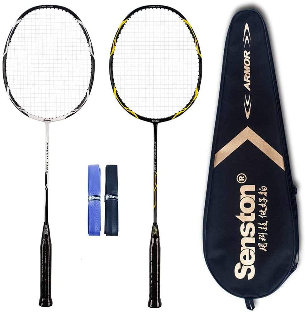 AIMTYD High Grade Player Graphite Badminton Racket Set Including  Badminton Bag/2 Rackets/2 Grip Walmart Canada