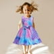 thumbnail image 2 of Vestido Para Niñas, Ropa Para Niñas Pequeñas, Vestido De Falda Con Lazo De Sirena Sin Mangas Para Niños Pequeños, Vestido De Princesa Púrpura Odeerbi LM103-3101, 2 of 9