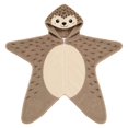 thumbnail image 6 of Shadoumai Baby Starfish Onesie Cute Thick Starfish Jumpsuit | Baby Blanket Wearable Swaddle Funny Clothes Toddler Comfort Soft Winter Warm Outfit, 6 of 7