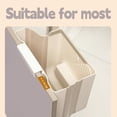 thumbnail image 5 of Foldable Hanging Trash Can for Kitchen Cabinet, Kitchen Trash Can with Space-Saving Design, Compact Waste Bin Versatile Kitchen Bins, Collapsible Garbage Can with Trash Bag Compartment (B, 7L), 5 of 8
