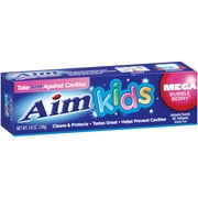 AIM Kids Mega Fluoride Toothpaste Bubble berry
