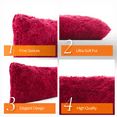 thumbnail image 6 of Cheer Collection Long Hair Shaggy Body Pillow 20" x 54", 6 of 6