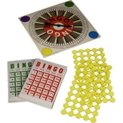Pressman Bingo – Classic Game of Chance – Set Includes Spinner, Cards, Markers and Tally Card