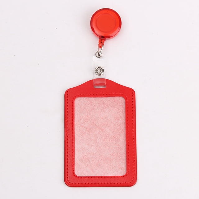 Moins de 5 Porte-Cartes de Visite 12 Porte-Badge Rétractable avec Porte-Cartes d'Identité Horizontal, Boucle Rétractable, Couverture de Certificat et Couverture de Carte de Poitrine