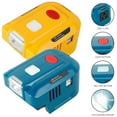 thumbnail image 1 of POINTERTECK 150W Power Inverter Compatible with DW 20V Battery Power Inverter 20V DC to AC 110V 120V with LED Light for Outdoor Camping, 1 of 10