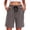 #2029:1 Pack, Light Coffee Brown, variant on Womens 9" Hiking Shorts Quick Dry Athletic Shorts for Women Casual Running Shorts with Pockets