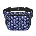 thumbnail image 1 of Easygdp crystal Skull Fanny Packs para Mujeres y Hombres, Bolsa de Cinturón, Bolsos de Cruz para Trabajo/Correr/Senderismo, 1 of 9
