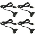 thumbnail image 6 of US 2-4 Pcs For Xbox 360 Black Wireless Controller USB Charging Cable Replacement, 6 of 9