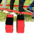 thumbnail image 5 of 2 Pieces for 8 Players, Secure Tram Connectors, Outdoor Team Challenge Equipment Giants' Footsteps Game Set, 5 of 8