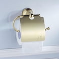 thumbnail image 4 of Estuche de Cosmética Baoblaze Soporte de papel higiénico de latón dorado 130x120mm, 4 of 8