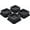 1 Inch, variant on Furniture Risers 1 Inch,Bed Risers Heavy Duty,Desk Risers for Chair and Table Legs Elevation ,Bed Lifts Risers (4 Pack, Black)