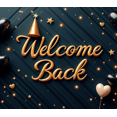 thumbnail image 4 of Decorative Design Welcome Banner Balloon Decoration Heart Shape for Party Celebration Event Gathering, 4 of 4