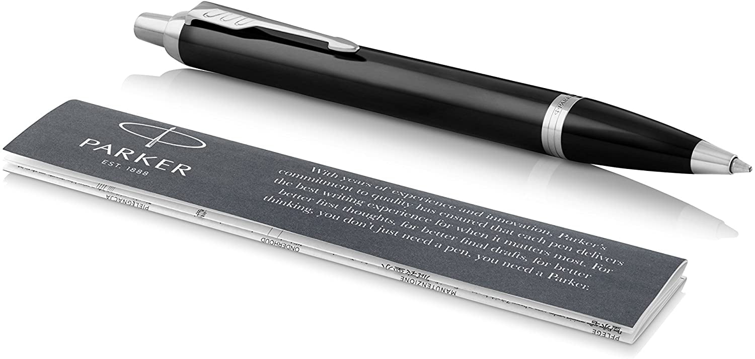 Parker Jotter Red CT Ball Pen Tray of 10 Pcs Chrome Trim Original New 