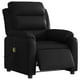 thumbnail image 3 of Sillón reclinable eléctrico para masajes VidaXL, piel sintética negra, 3 of 4