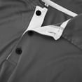 thumbnail image 5 of Jjayotai Golf Shirts for Men, Men's Summer Must-Have Color block Short-Sleeve Comfortable Breathable Quick-Dry Business Casual Tops, Vintage Tees for Men, 5 of 5
