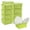 Green / 30 oz / #1 / 50 Count, variant on Restaurantware-Bio Tek 5.1 x 4.1 x 2.6 Inch Food Containers, 50 Durable Takeaway Boxes - Disposable, Striped, Pink And White Paper 30 Ounce Takeout Boxes, Rectangle, For Takeouts And Delivery