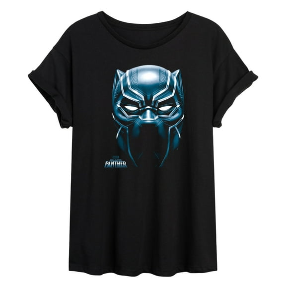 Marvel Black Panther - Mask Oversized - Women's Oversized Graphic T-Shirt