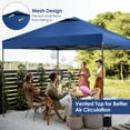 thumbnail image 5 of Costway Patio 10x10ft Outdoor Instant Pop-up Canopy Folding Tent Sun Shelter UV50+ Blue, 5 of 10